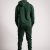 Heavy Blend Fleece Hooded Sweatshirt hunter green-2