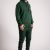 Heavy Blend Fleece Hooded Sweatshirt hunter green-3