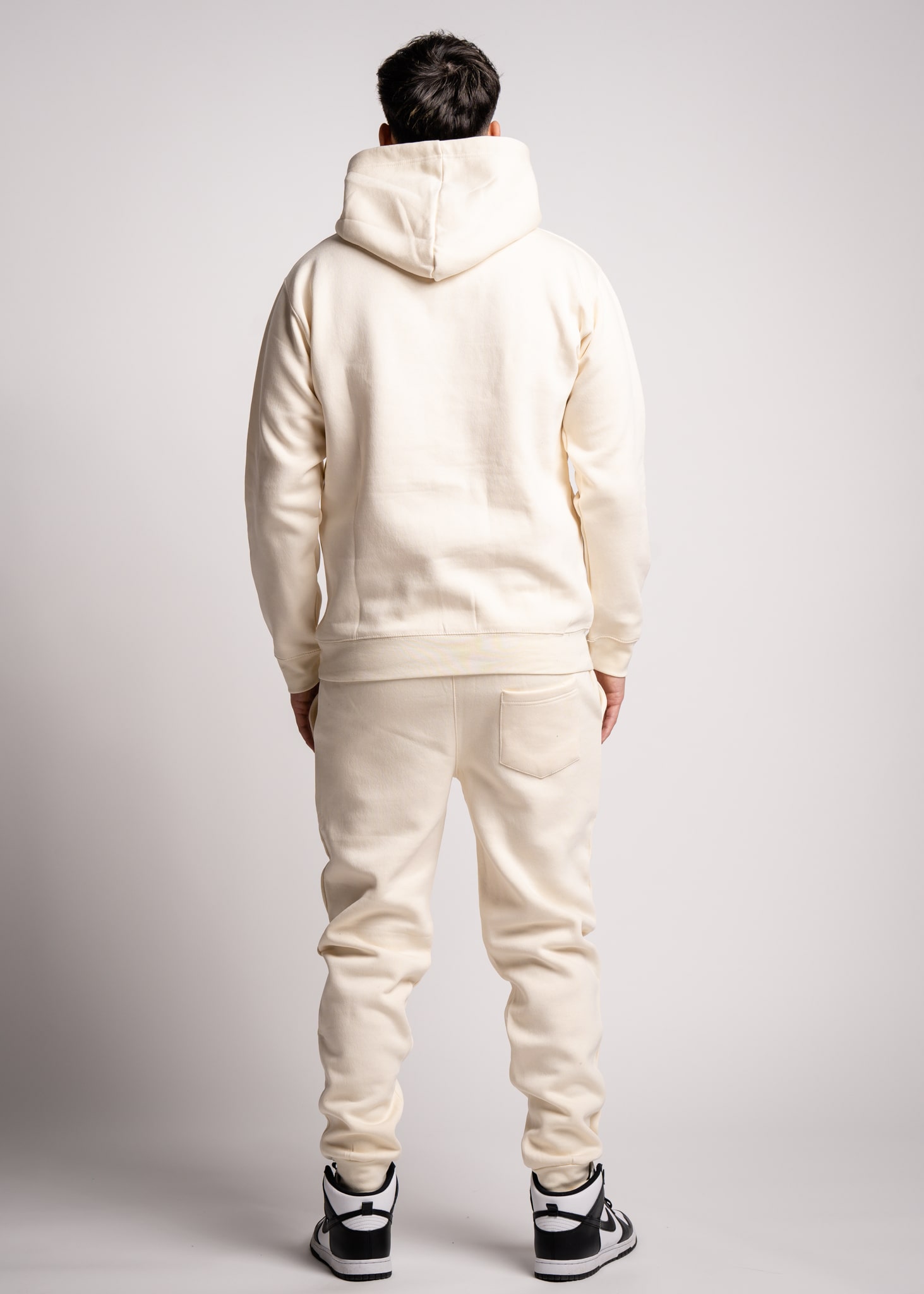 Heavy Blend Fleece Hooded Sweatshirt off-white3