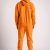 Heavy Blend Fleece Hooded Sweatshirt orange-2