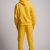 Heavy Blend Fleece Hooded Sweatshirt yellow-3