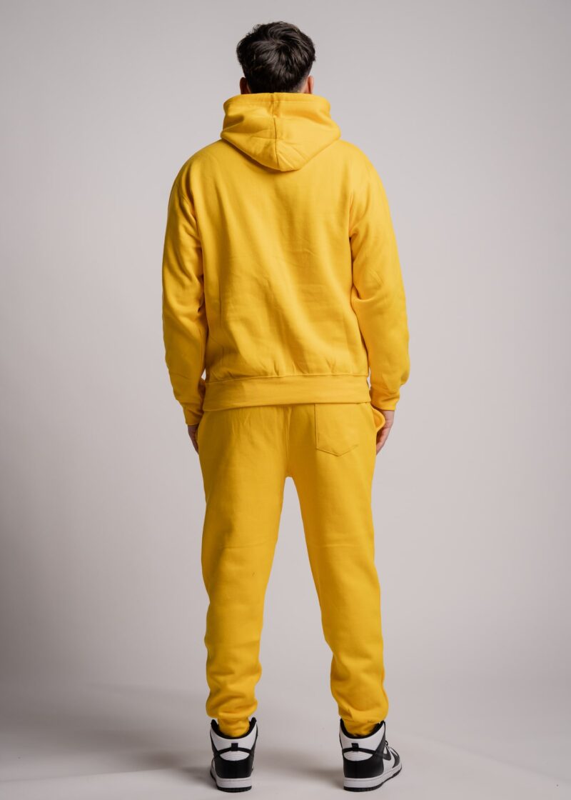 Heavy Blend Fleece Hooded Sweatshirt yellow-3