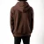 Heavy Blend Zip-Up Fleece Hooded SweatShirt BROWN2