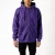 Heavy Blend Zip-Up Fleece Hooded SweatShirt Purple