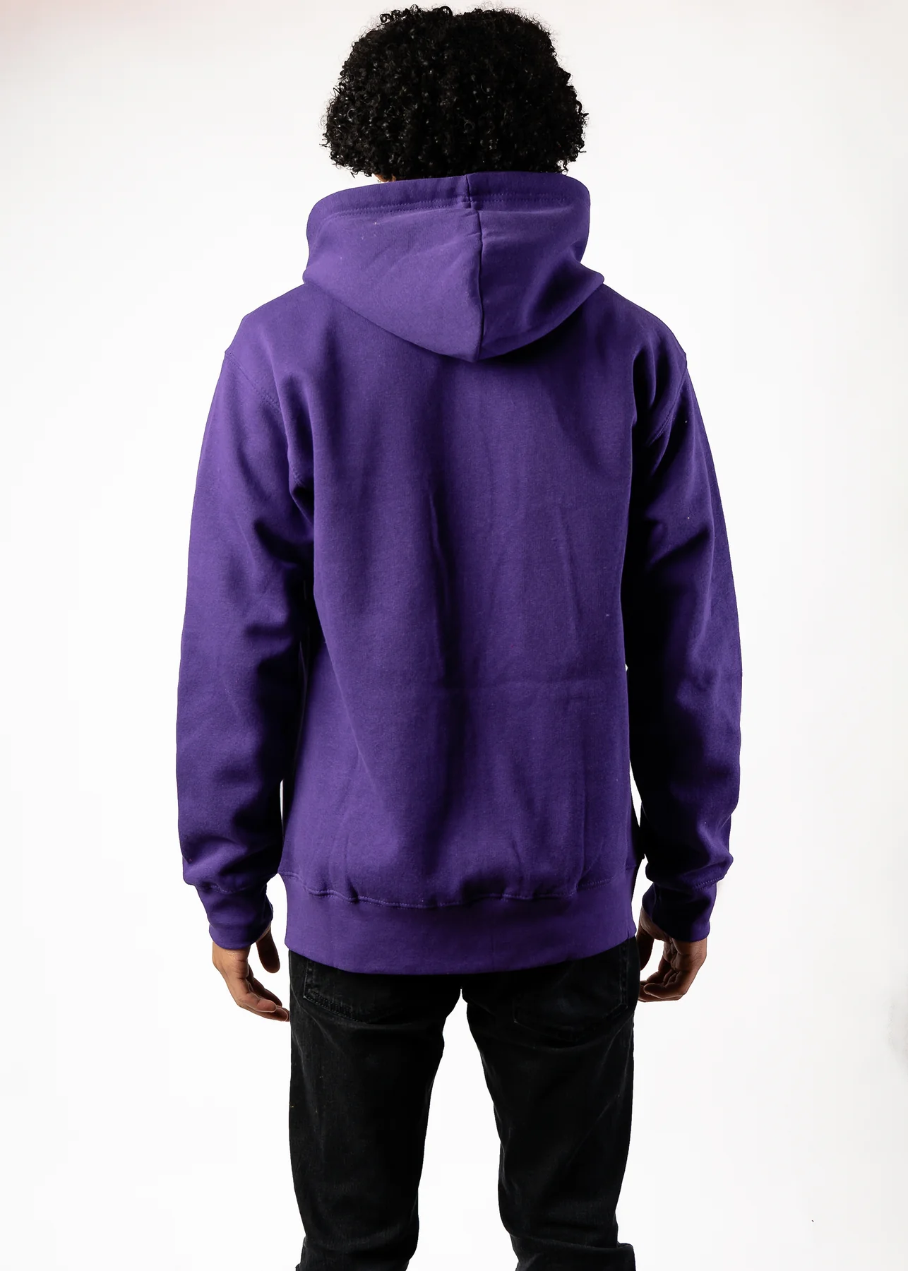 Heavy Blend Zip-Up Fleece Hooded SweatShirt Purple3