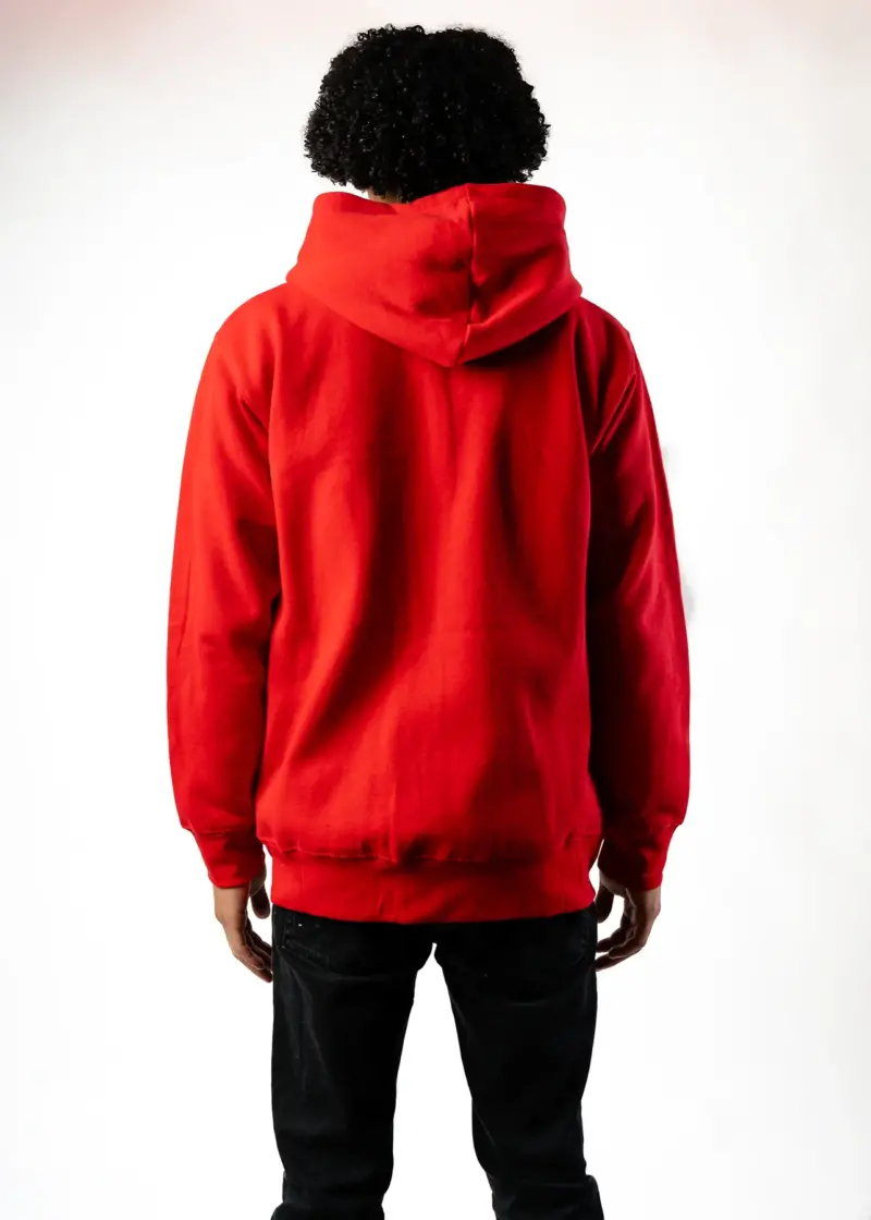Heavy Blend Zip-Up Fleece Hooded SweatShirt Red3