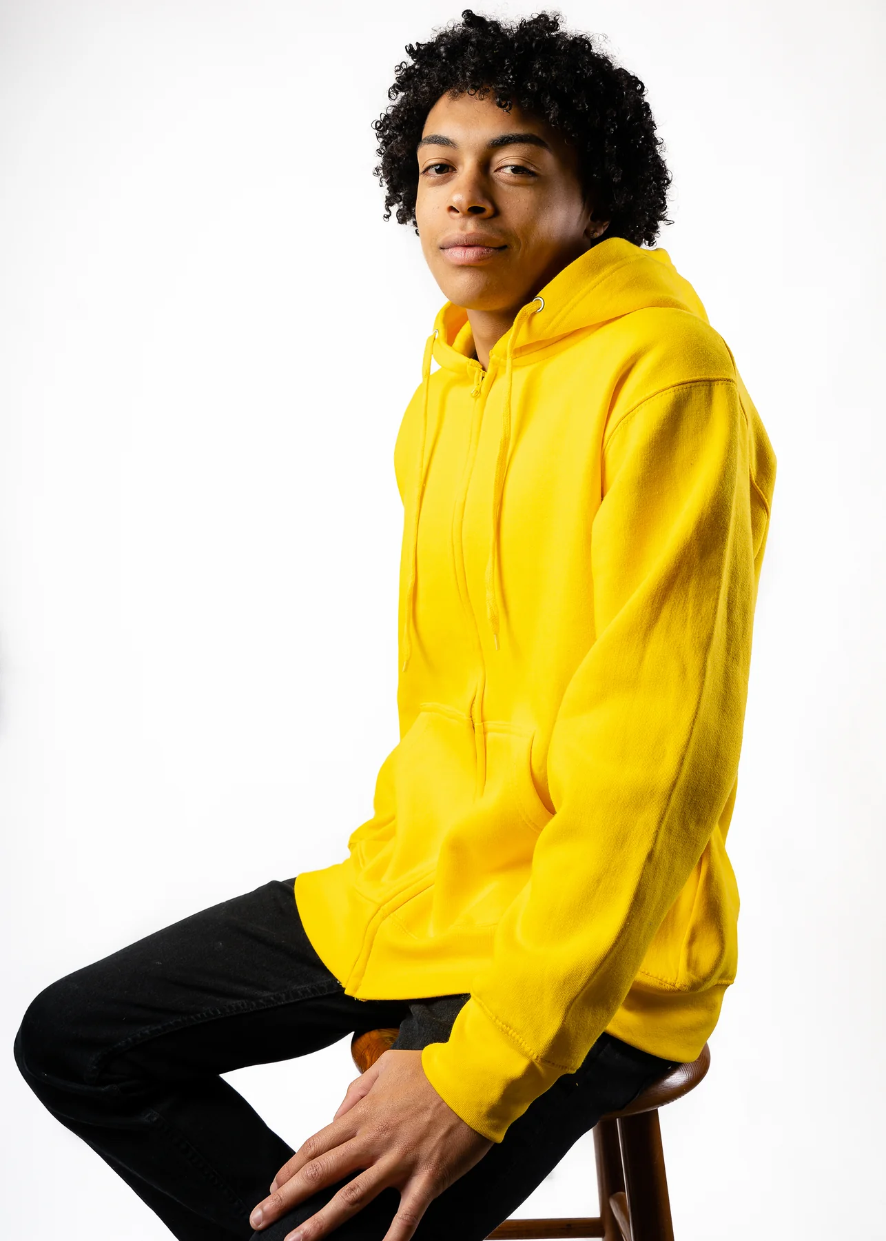 Heavy Blend Zip-Up Fleece Hooded SweatShirt yellow4