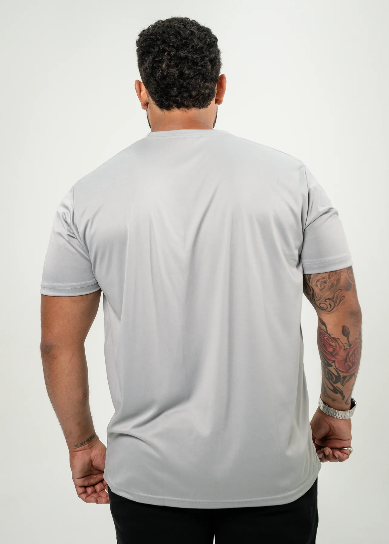 Polyester T-Shirt Gray4