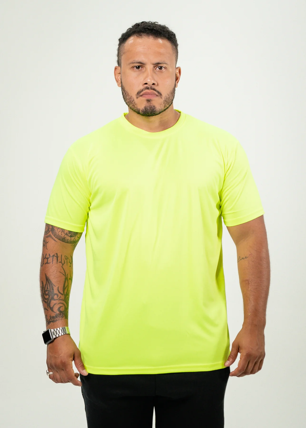 Polyester T-Shirt NeonLime