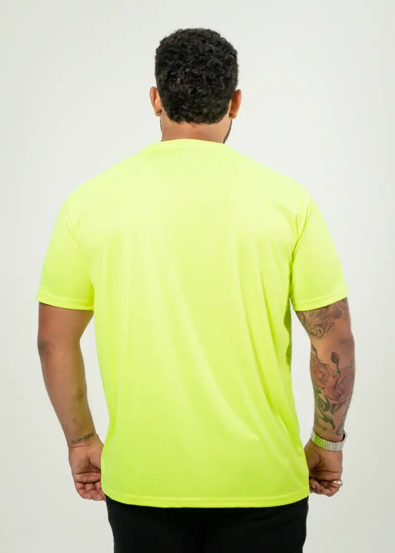 Polyester T-Shirt NeonLime3
