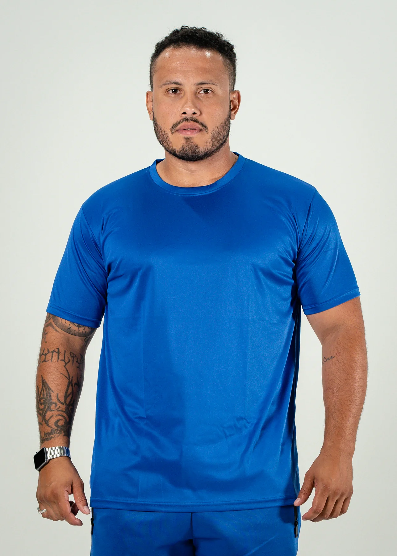 Polyester T-Shirt Royal blue