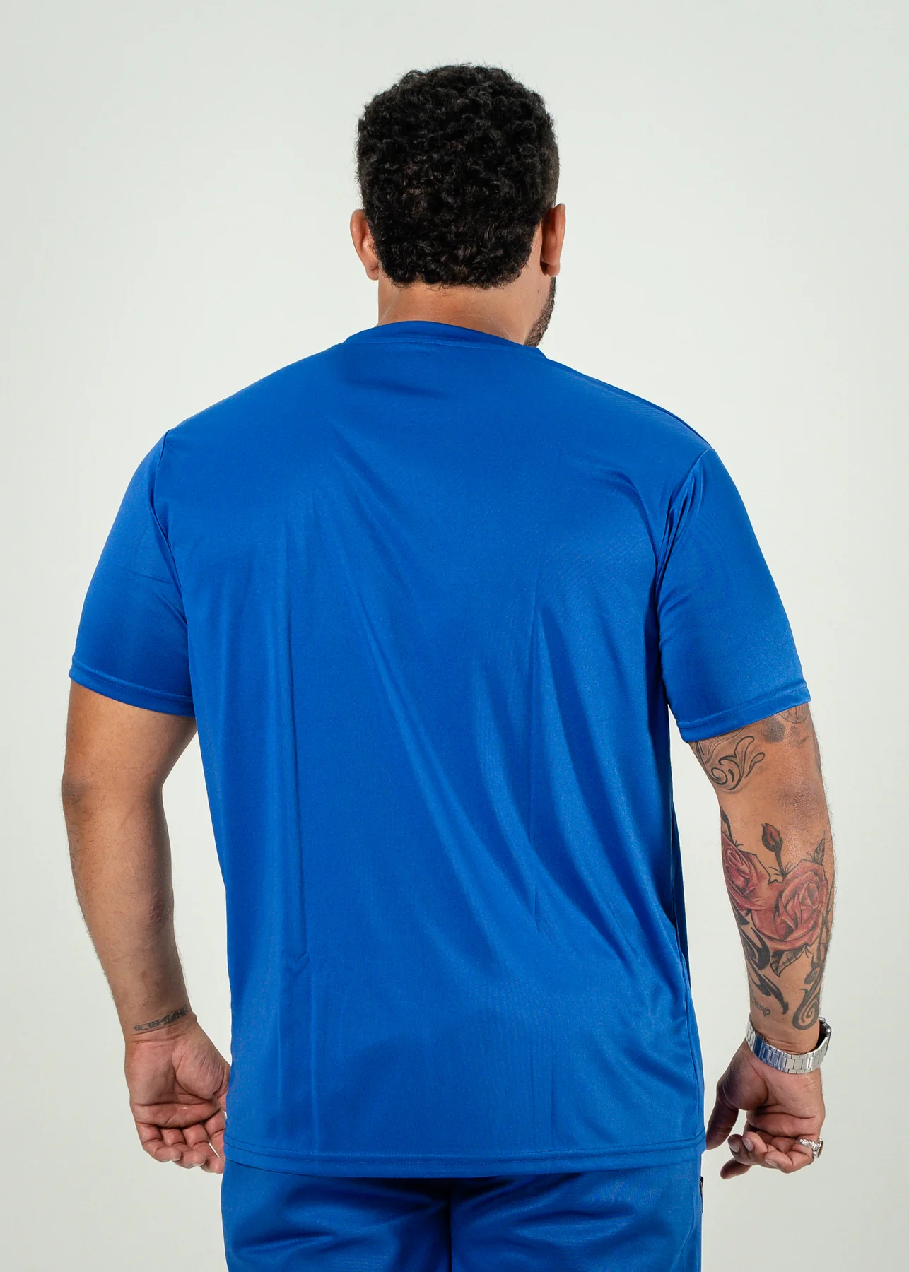 Polyester T-Shirt Royal blue3