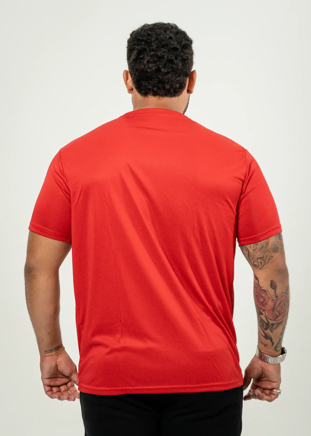 Polyester T-Shirt red3