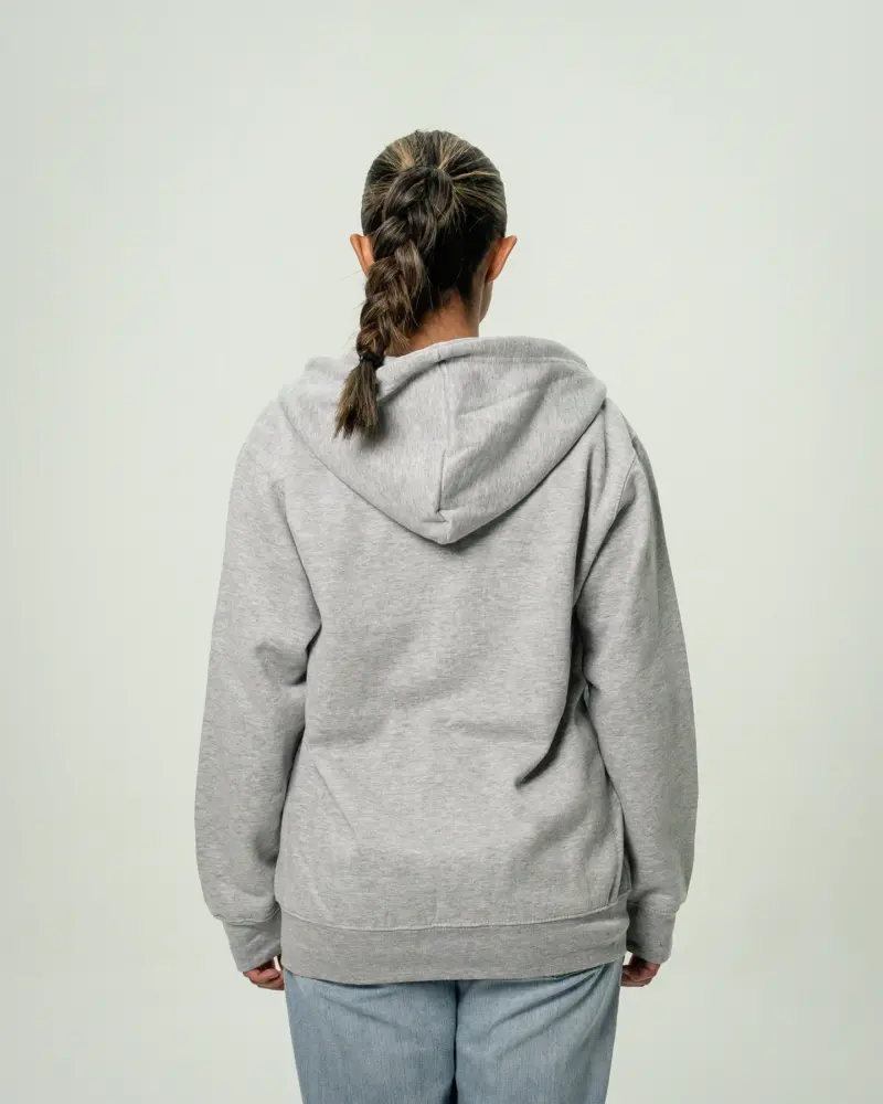 Women's Heavy Blend Full-Zip Hooded SweatShirt Gray4