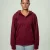 Women's Heavy Blend Full-Zip Hooded SweatShirt Maroon