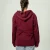 Women's Heavy Blend Full-Zip Hooded SweatShirt Maroon4