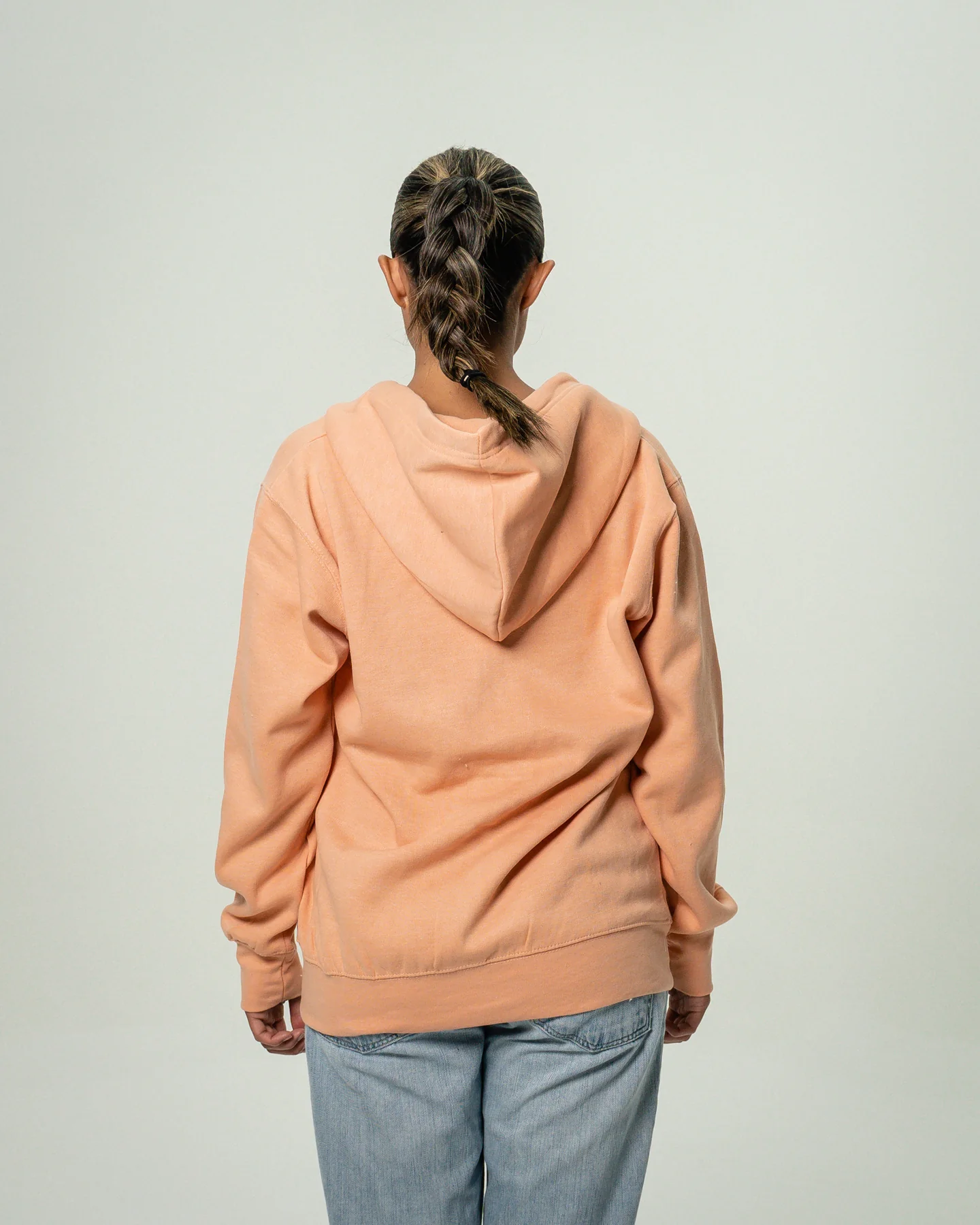 Women's Heavy Blend Full-Zip Hooded SweatShirt Peach4