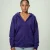 Women's Heavy Blend Full-Zip Hooded SweatShirt Purple