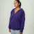 Women's Heavy Blend Full-Zip Hooded SweatShirt Purple2