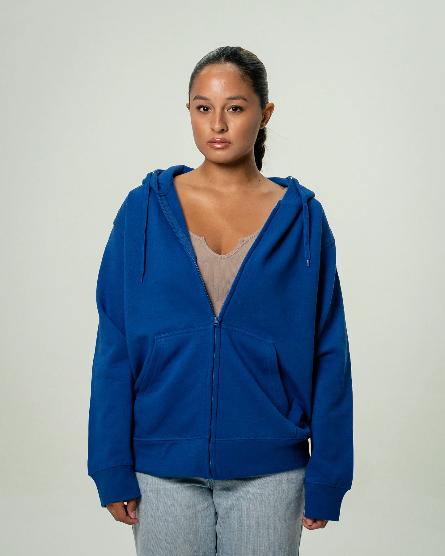 Women's Heavy Blend Full-Zip Hooded SweatShirt Royalblue5